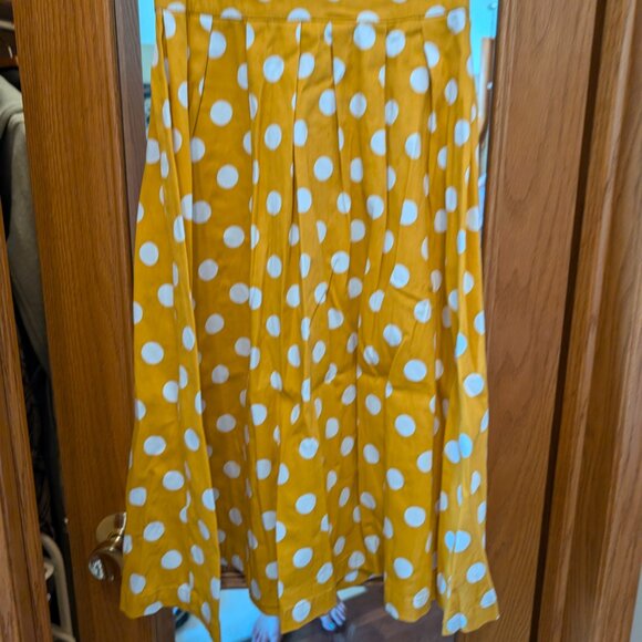Modcloth Exclusive Myrtlewood Of California Polka Dot Dress - Picture 5 of 12